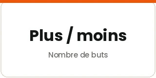 Plus ou moins de buts